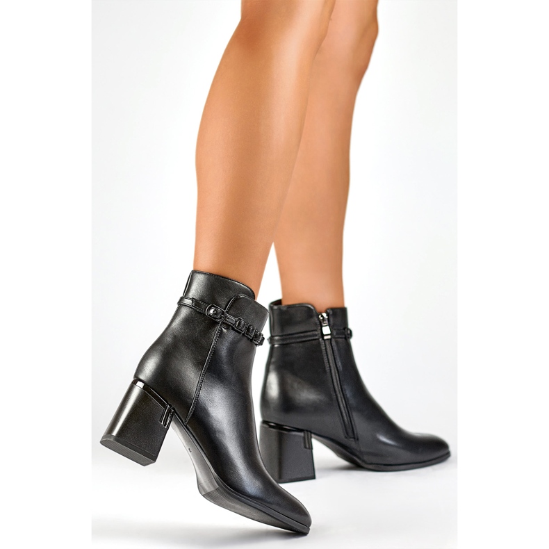 Bottes Femme Fourrées GD-FL2089B noir 1