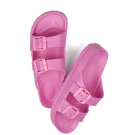 Tongs en mousse femme 2022P, rose 1