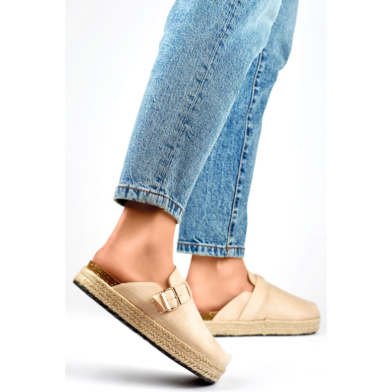 Espadrilles Femme DM802BE beige 1