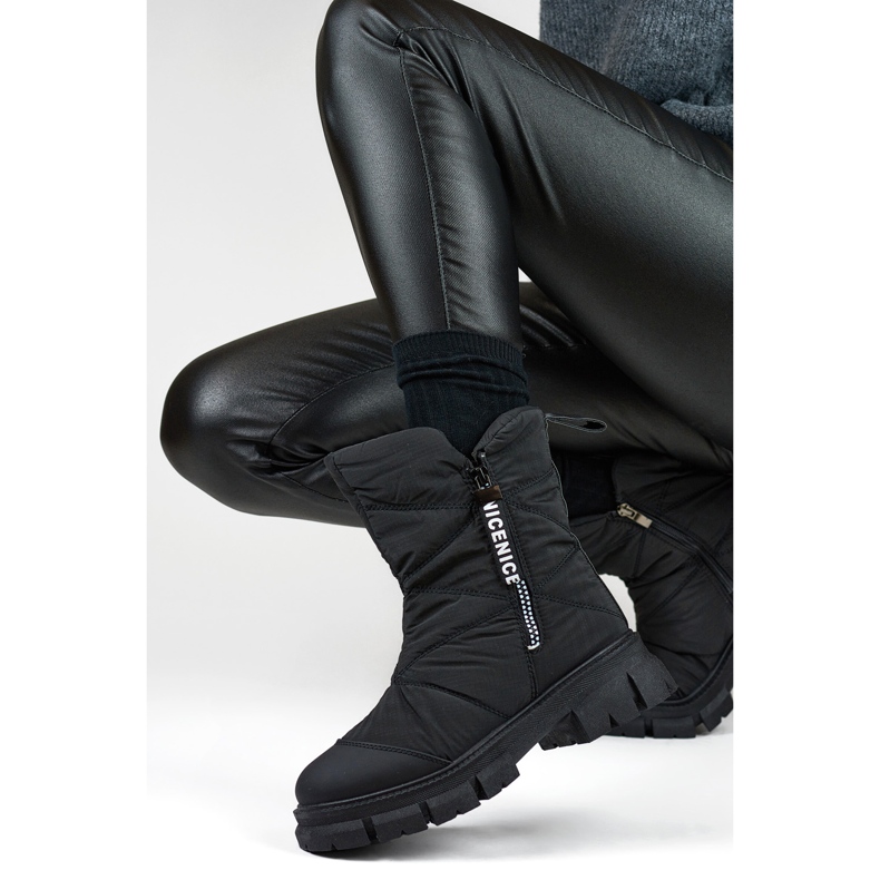 Bottes de neige Modèle 9312-21B Noir - PRIMO 1