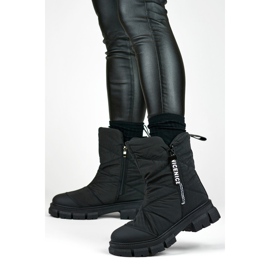 Bottes de neige Modèle 9312-21B Noir - PRIMO le noir 2