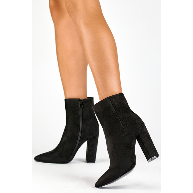 Bottes Modèle D7959B Noir - PRIMO le noir 1