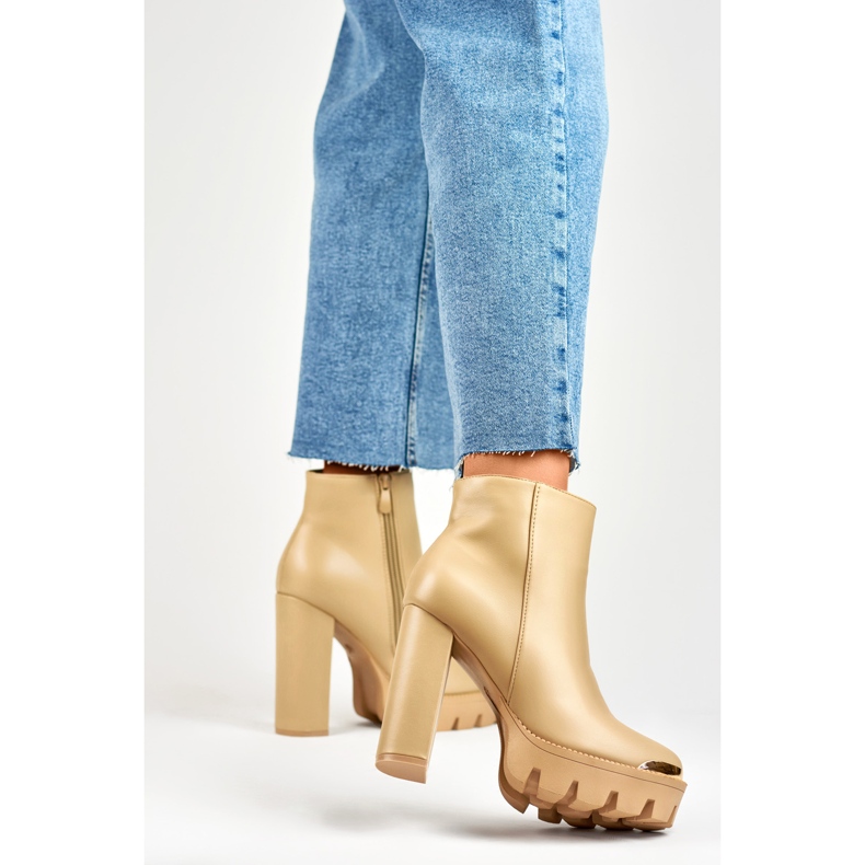 Bottes Modèle NS313KH Beige - PRIMO 1