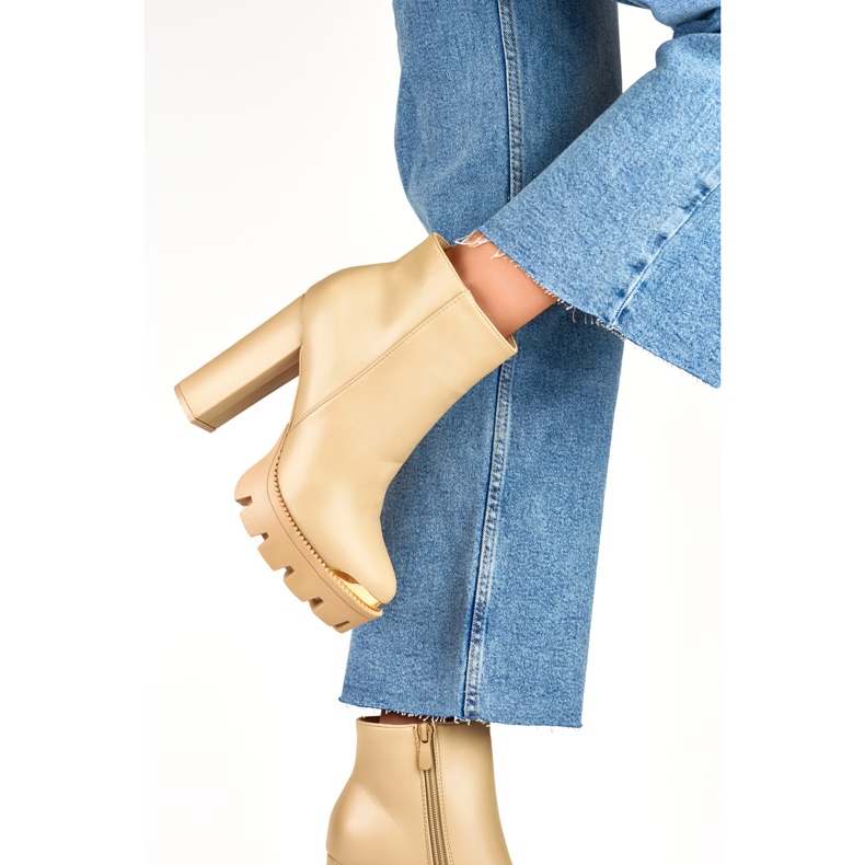 Bottes Modèle NS313KH Beige - PRIMO 2