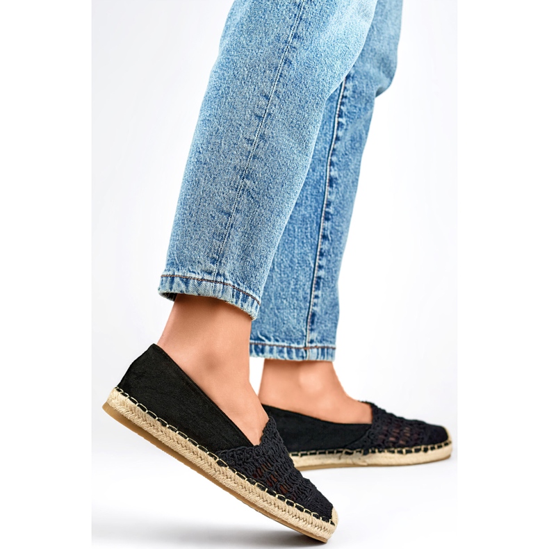 Airy Espadrilles Femme 1494B noir le noir 1