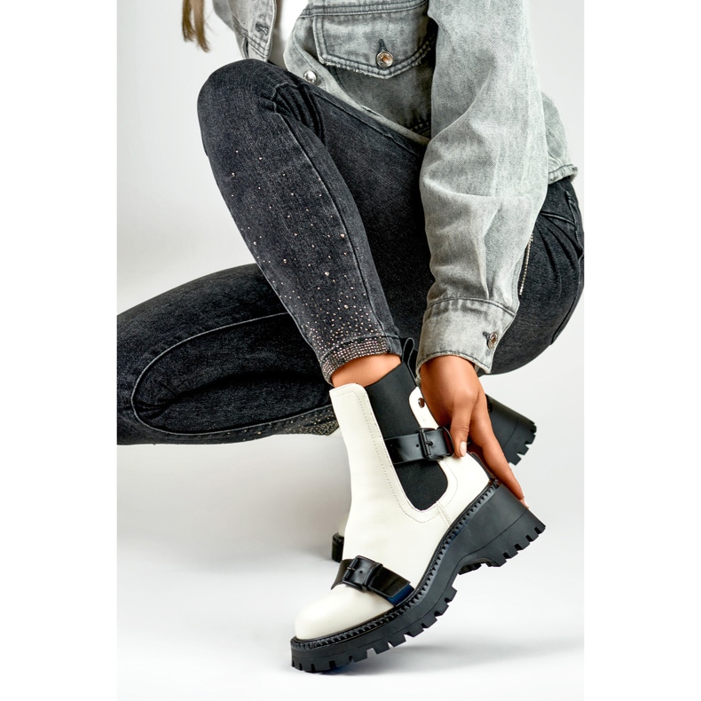 Travailleurs féminins GD-BHRX7381W blanc 2