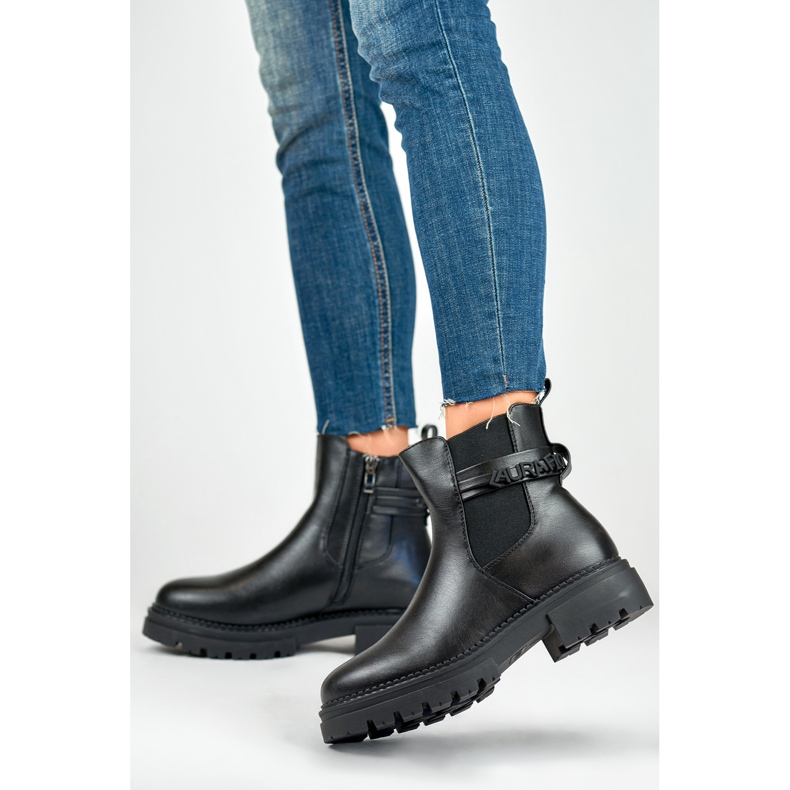 Bottines Chelsea Modèle 250005B-PU Noir - PRIMO le noir 2
