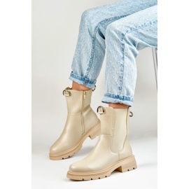Bottines Modèle DES906BE Beige - PRIMO 3