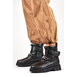Bottes de neige Modèle JH-5B Noir - PRIMO 1