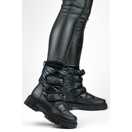 Bottes de neige Modèle Laila JH-1B Noir - PRIMO le noir 1