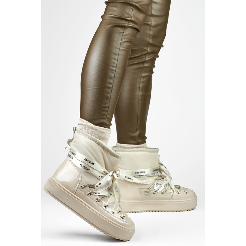 Bottes de neige Modèle 5754-4BE Beige - PRIMO 2 Bottes de neige Modèle 5754-4BE Beige - PRIMO 2