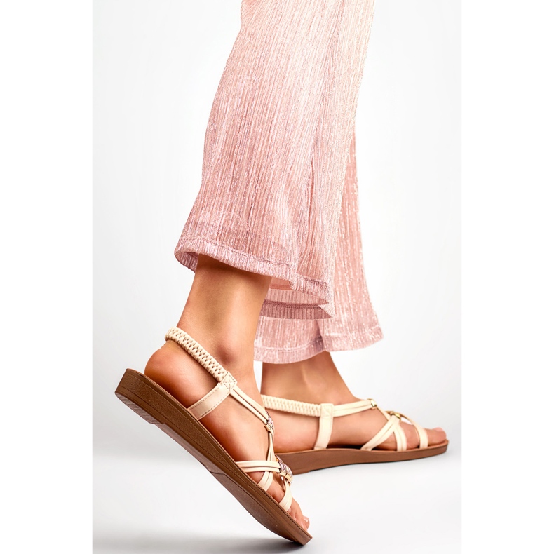 Sandales femme PS06BE beige 1