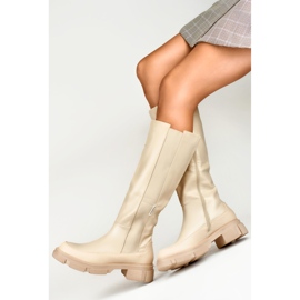 Bottes Modèle JH-21-7BE Beige - PRIMO 1