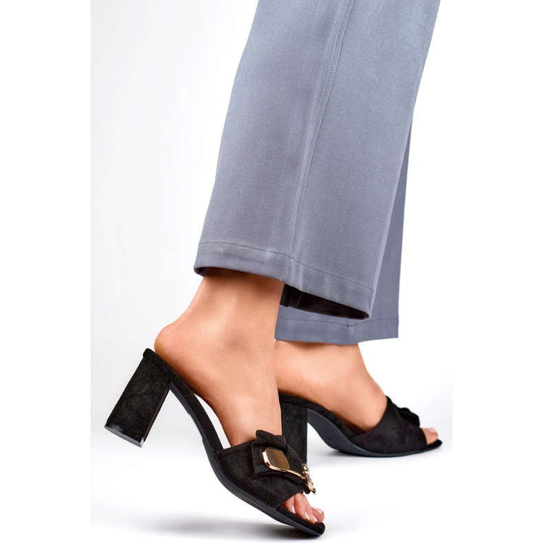 Sandale Tongs Modèle 8734B Noir 1