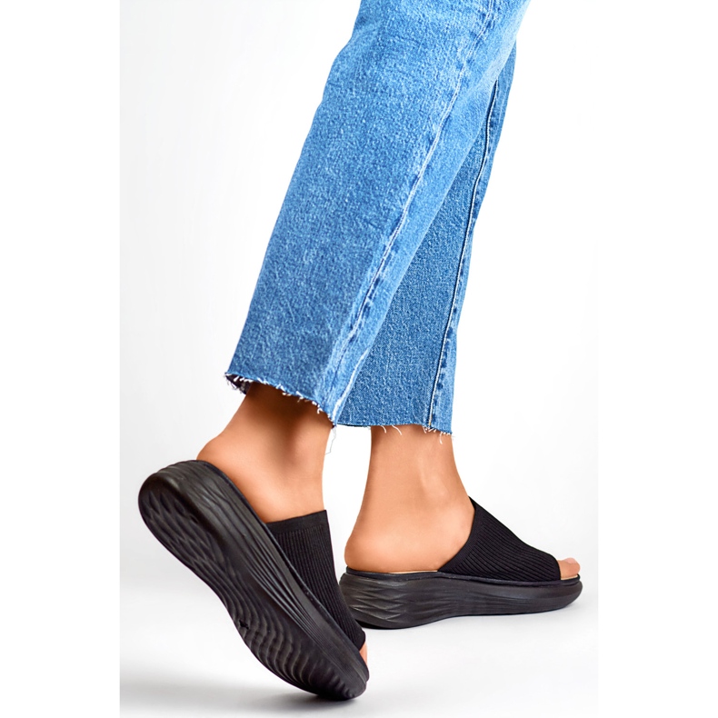 Sandale Tongs Modèle G3188-1B Noir - PRIMO le noir 2