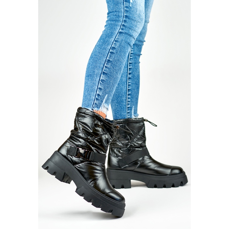 Bottes de neige Modèle JH21-22B Noir - PRIMO le noir 2