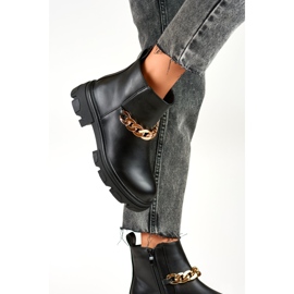 Modèle D42B Boots noires - PRIMO le noir 2