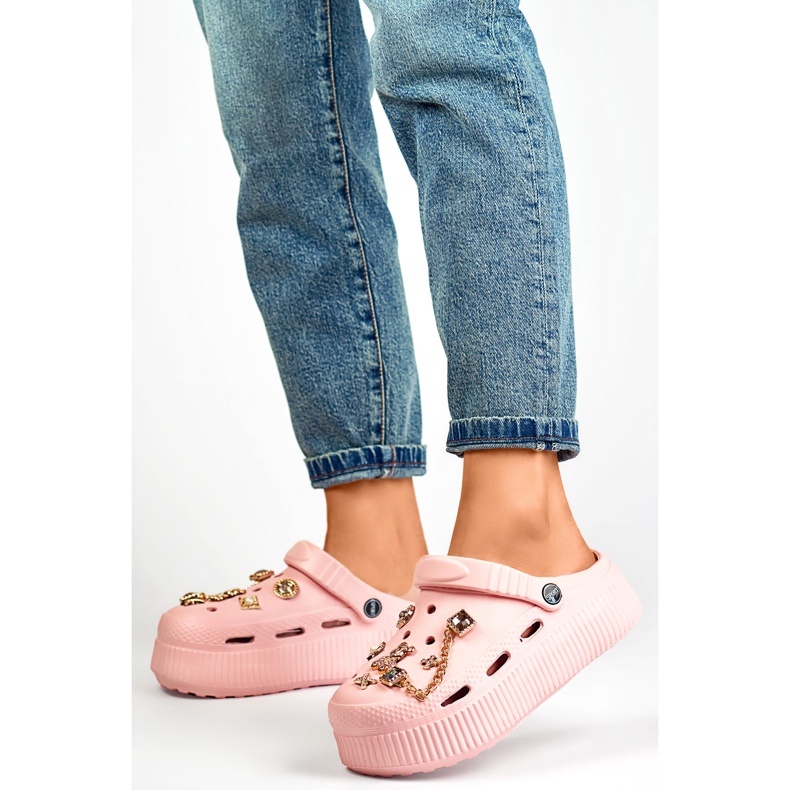 Sandale Tongs Modèle PT-1P Rose - PRIMO 1