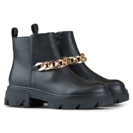 Modèle D42B Boots noires - PRIMO le noir 4