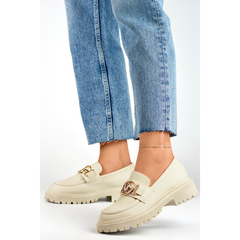 Chaussures Modèle S8320-2BR Beige - PRIMO 1