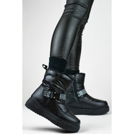 Bottes de neige Modèle 81323-1B Noir - PRIMO le noir 2