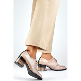 Chaussures femme GD-FL439-D.BE beige 1 Chaussures femme GD-FL439-D.BE beige 1