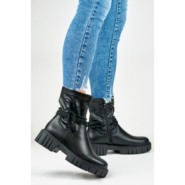 Bottes Modèle DE1127P-B Cuir Noir - PRIMO le noir 1
