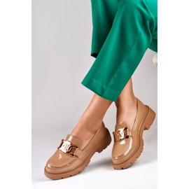Chaussures Modèle 8980-P-KH Camel - PRIMO brun 1