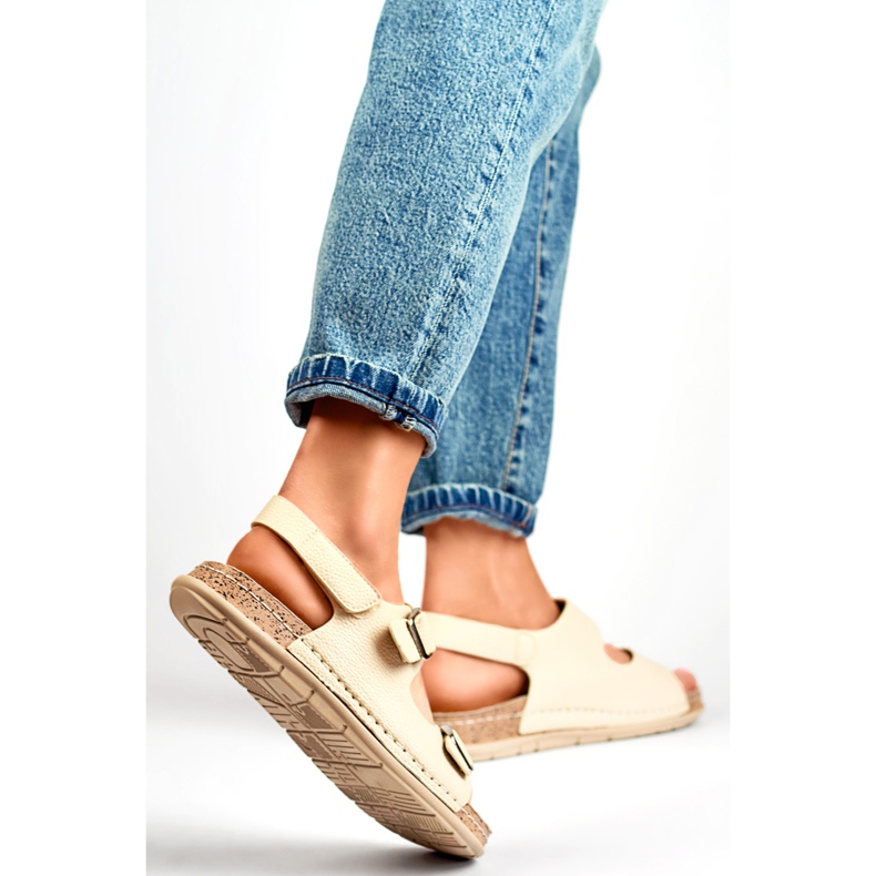 Sandales Modèle G3180-7BE Beige - PRIMO 2