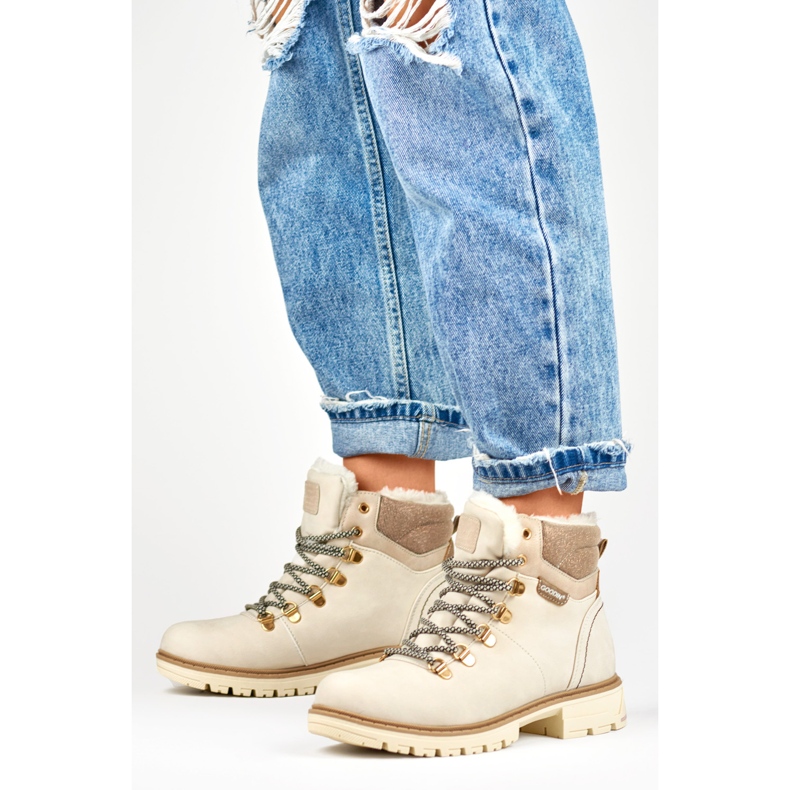 Trappeurs Modèle GD-CC38W Beige - PRIMO 1