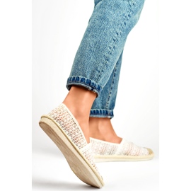 Espadrilles Modèle XY2832-2W Blanc blanche 1