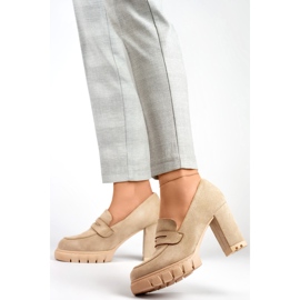 Escarpins Modèle C960-8BE Beige - PRIMO 1