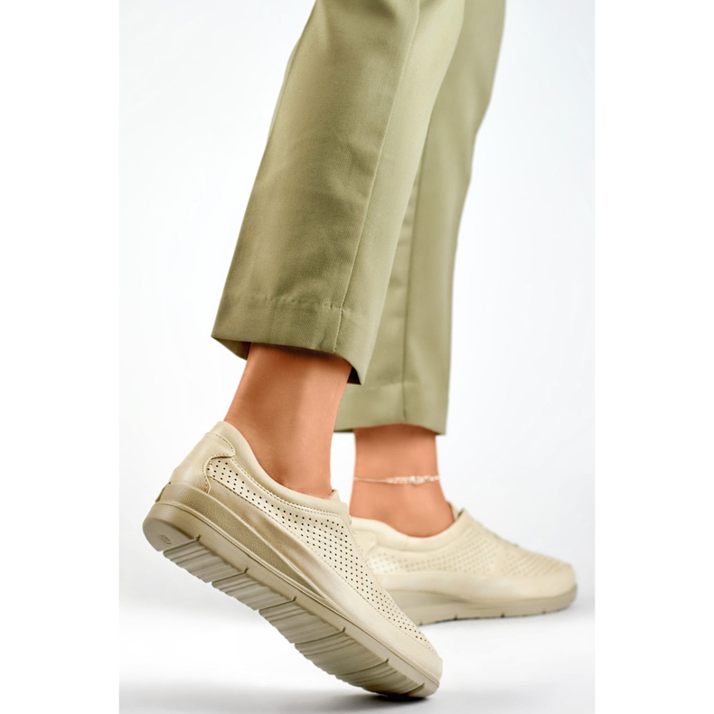 Chaussures Modèle 8617-4BE Beige 1 Chaussures Modèle 8617-4BE Beige 1
