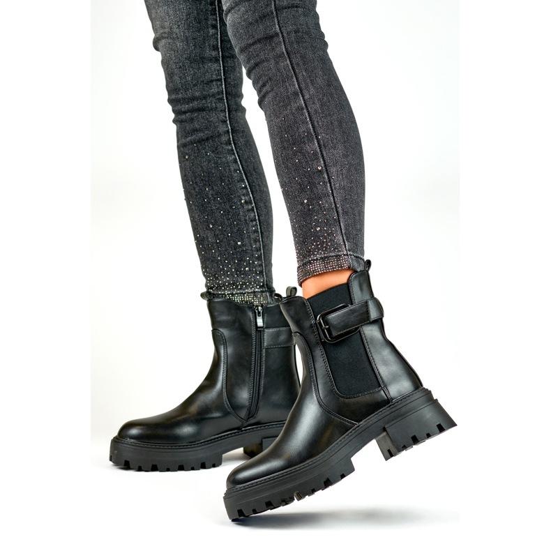 Bottes Modèle SP201B Noir - PRIMO le noir 1