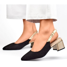 Escarpins Modèle GD-FL495B Noir - PRIMO le noir 1