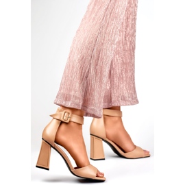 Sandales pour femmes X8195NU beige 1 Sandales pour femmes X8195NU beige 1