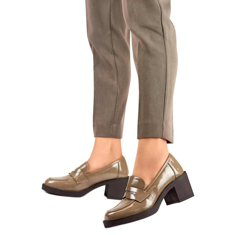 Escarpins Modèle YL105KH Marron - PRIMO brun 1