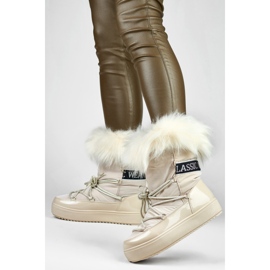 Bottes de neige Modèle 5705-4BE Beige - PRIMO 1