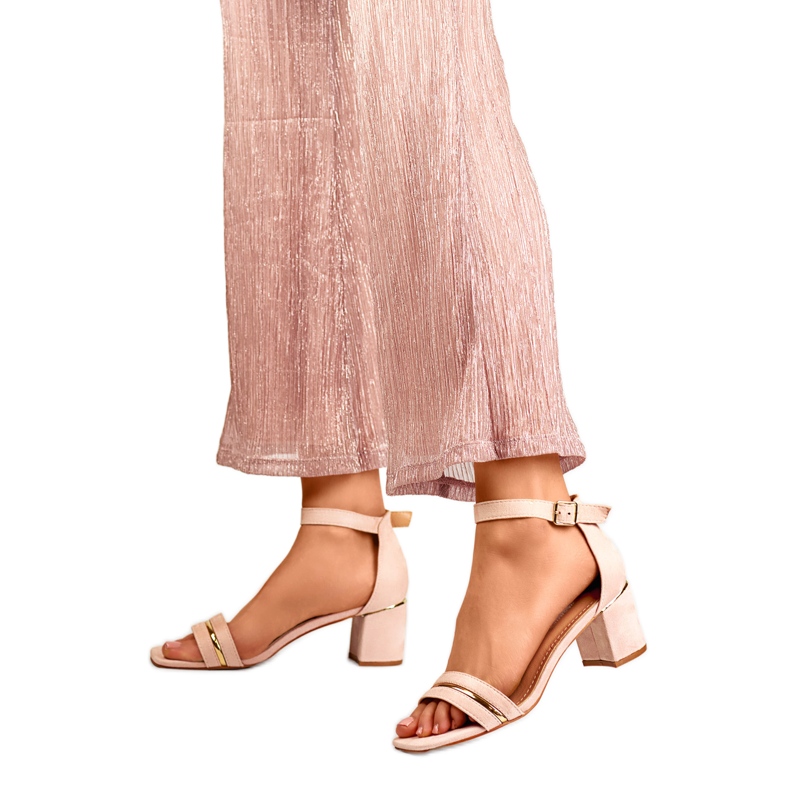 Sandales Modèle 7212P Rose - PRIMO 1