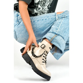 Ouvriers Modèle 250013BE-LA Vernis Beige - PRIMO 1