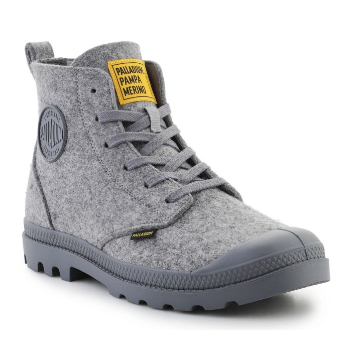 Chaussures Palladium Pampa Hi Merino 74377-027-M Gris 1 Chaussures Palladium Pampa Hi Merino 74377-027-M Gris 1
