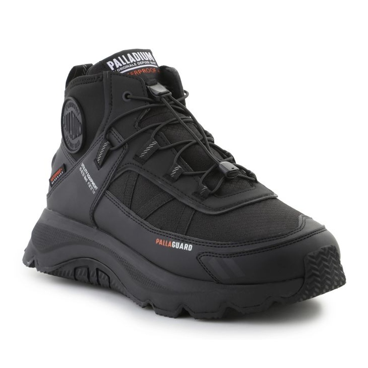Chaussures Palladium Thunder Mid Protect Wp+ 74394-008-M noires 1