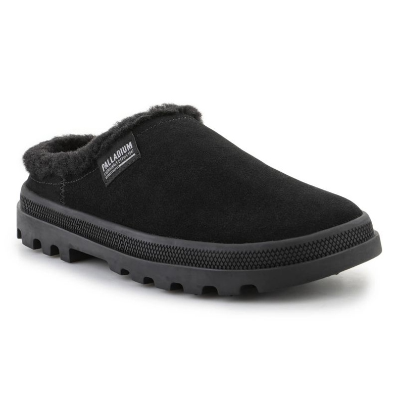 Palladium Palladune Mule Chaussons chauds 74337-008-M noir 1