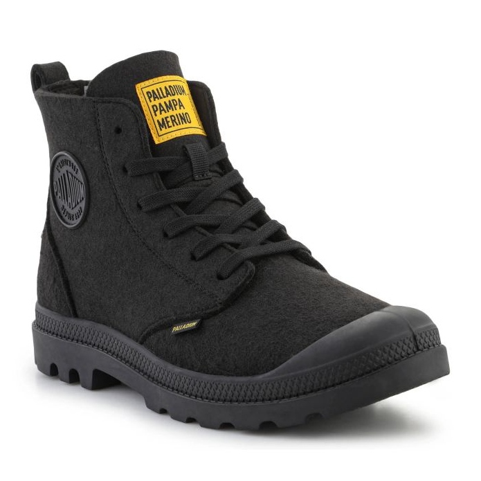 Chaussures Palladium Pampa Hi Merino 74377-008-M le noir 1