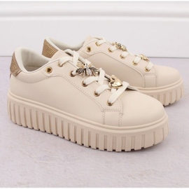 News Chaussures d'actualité sur la plateforme 4756 EVE458B beige 2