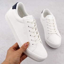 Baskets isolées Big Star W OO274A460 INT2063A blanche 1