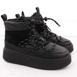 Bottes de neige Potocki avec plateforme W 72302 WOL280A le noir 2