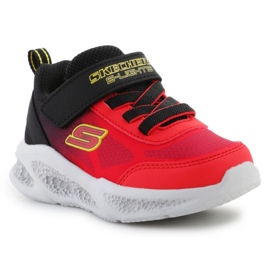 Skechers S-Lights Meteor-Lights-Krendox chaussures 401495N-RDBK rouge 1
