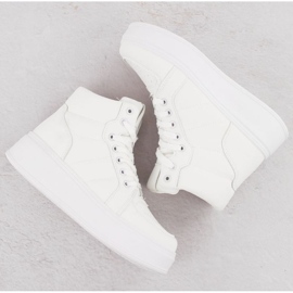 News Nouveautés chaussures de sport hautes W 8166 EVE465A blanc 2