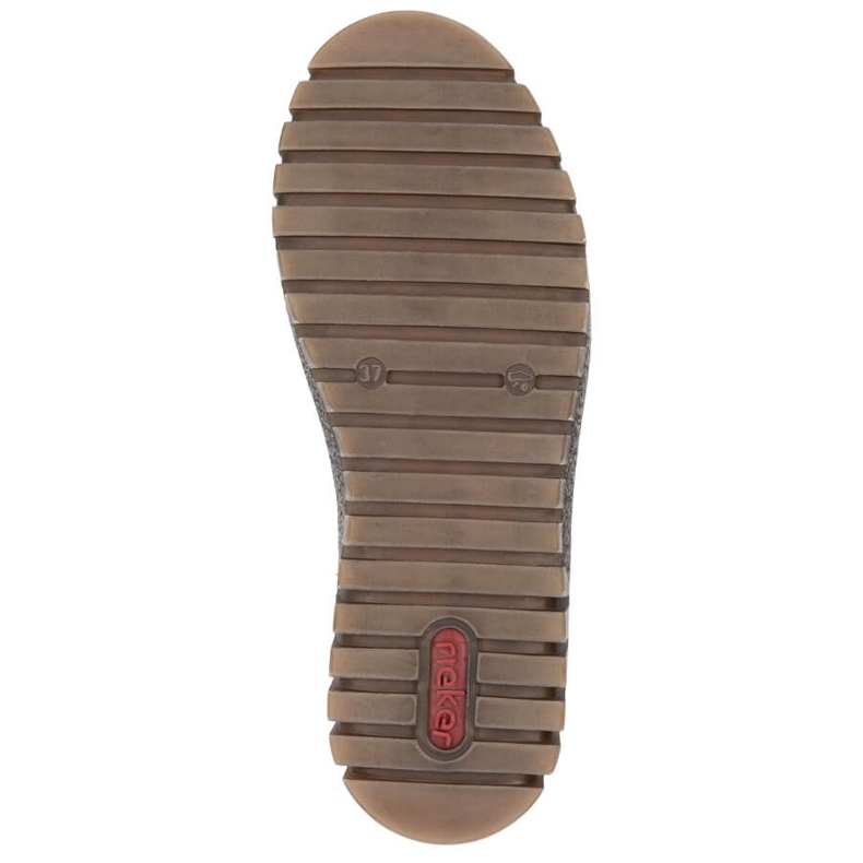 Bottes noires imperméables pour femmes Rieker Y3433-00 2